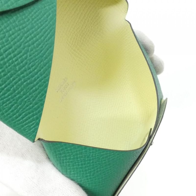 Hermes Calvi Verso 078475ck Card Case