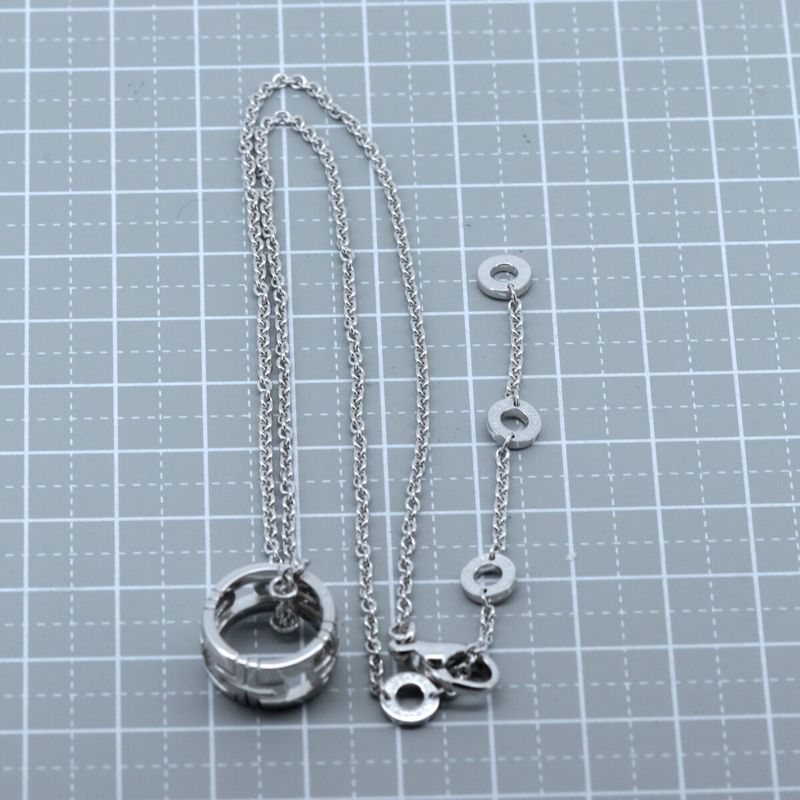 Bulgari Parentesi Necklace 18K White Gold (18k White Gold ) Pawnbroker