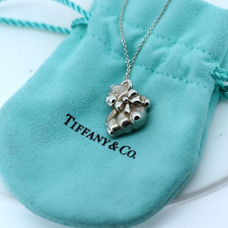 Tiffany & Co Bear Motif Necklace Sv925 Pawnshop Item