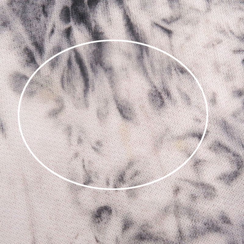 Saint Laurent Paris 2020 653942 Marble Tie-Dye Pattern Pullover Hoodie Beige