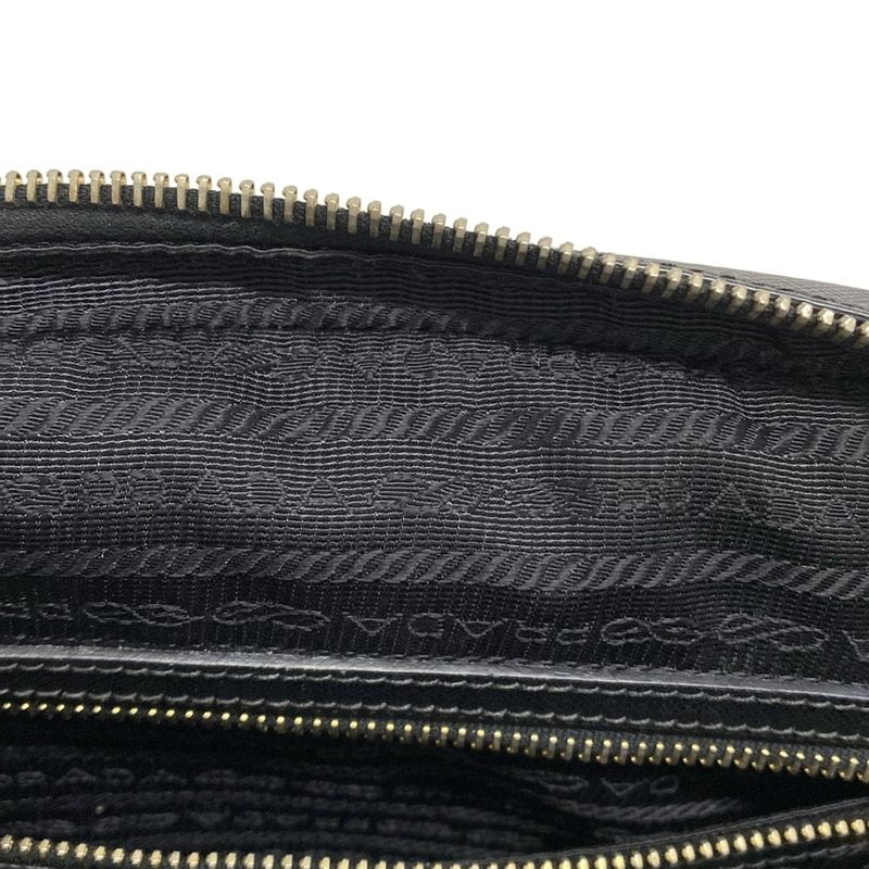 Prada Handbag - Bl0852 Black Leather