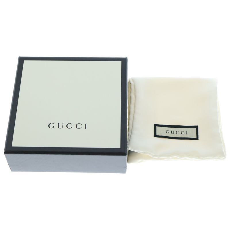 Gucci Blinds for Love Taiga Head Necklace Pendant Chain Silver Ag925