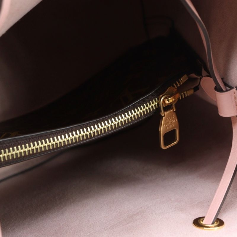 Louis Vuitton Monogram Neo-No 2way Bag Handbag Shoulder Bag Brown X Pink