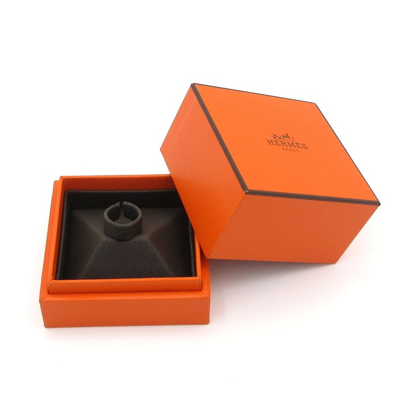 Hermes Ring 51 Ever Chaine D'ancre Silver