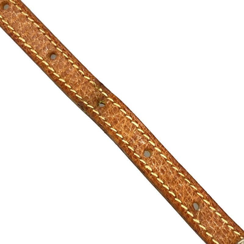 Hermes Brown and Silver Hunting Horn Leather