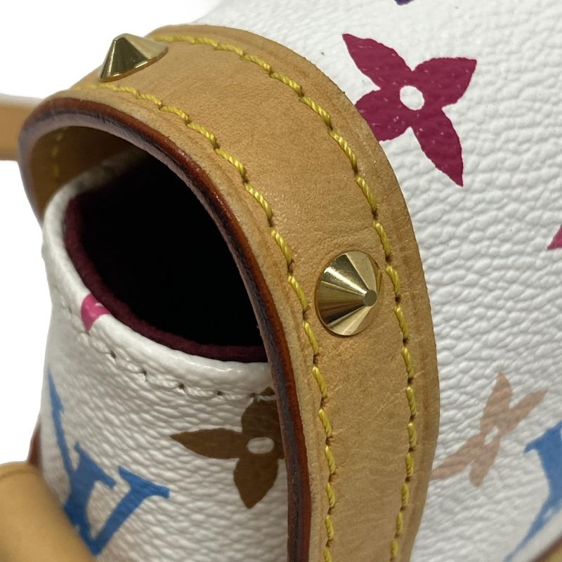 Louis Vuitton Shoulder Bag Monogram Multicolor Sologne M92661 Bronze Leather