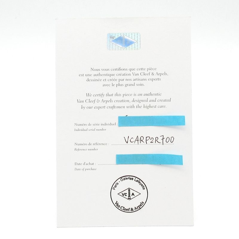 Van Cleef & Arpels Necklace Vintage Alhambra Vcarp2r700 18k Yellow Gold X Gold