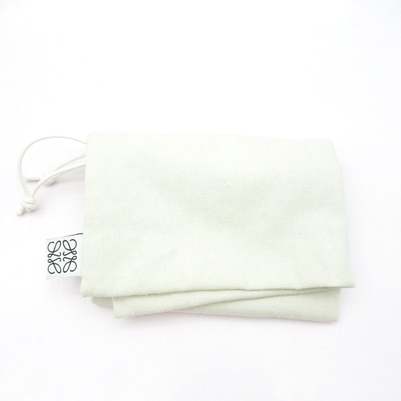 Loewe Anagram Inflated Pocket Shoulder Bag Rubber Canvas Women's Shoulder Bag