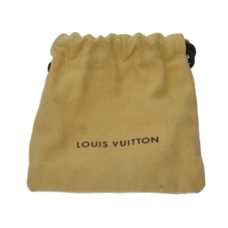 Louis Vuitton Bracelet LV Slim M6455 Brass Leather Women