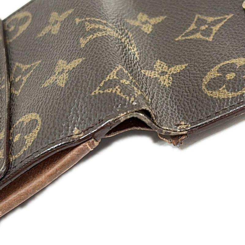 Louis Vuitton W Hook Wallet Monogram Porte Monnaie Vivier Carte Cles Di M61652