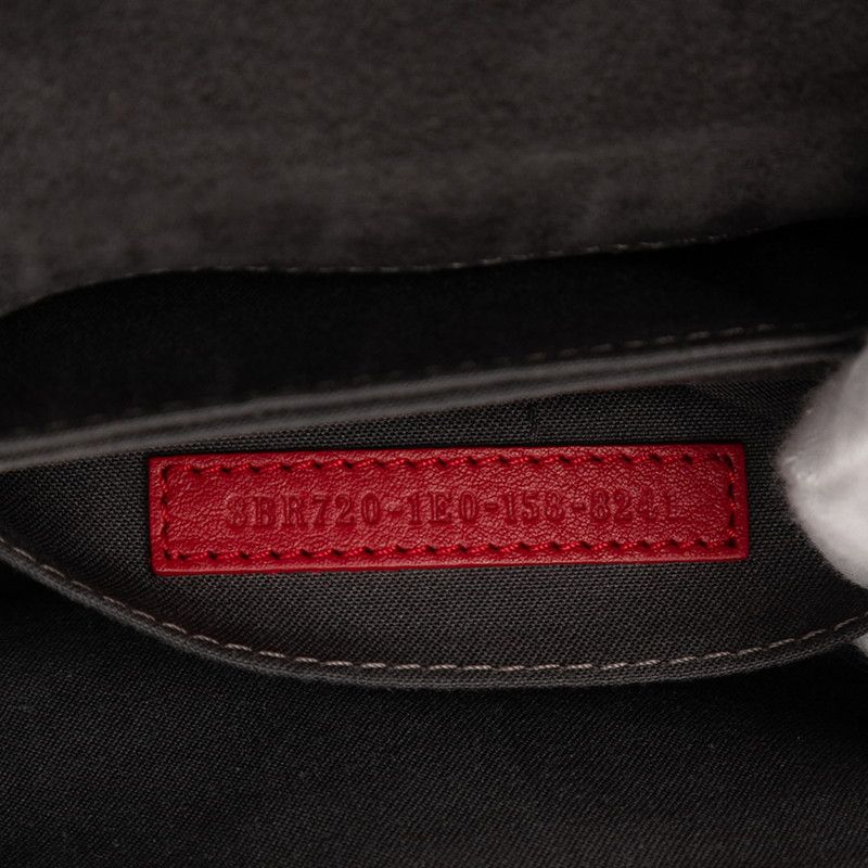 Fendi Trebuchet One Shoulder Bag 8br720 Red Leather Women's Fendi