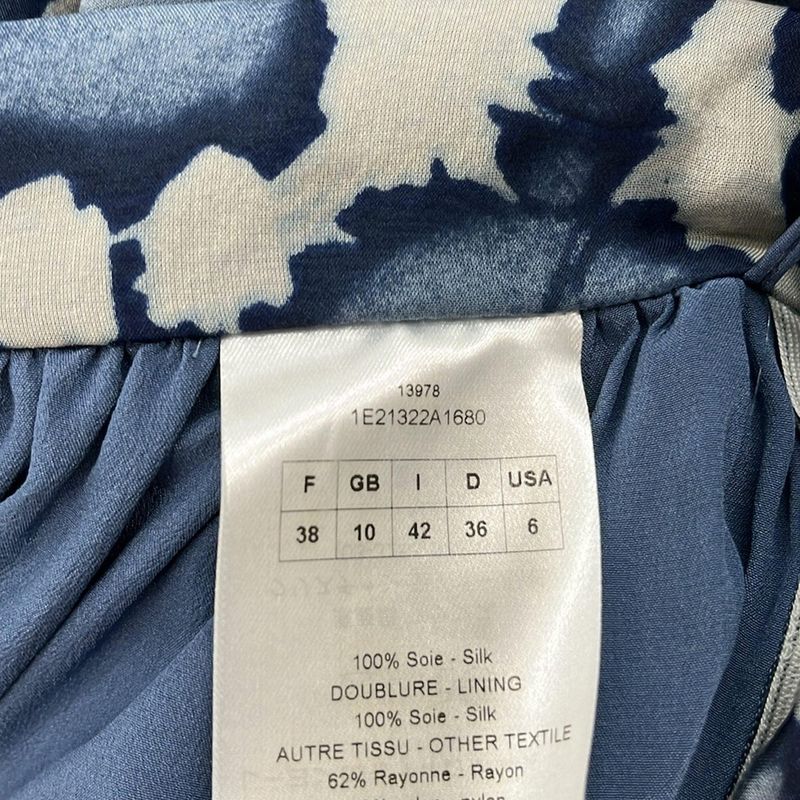 Dior Christian Dior Skirt Size 42 L Women's Excellent Condition - Navy and