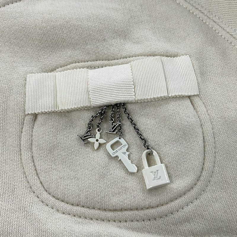 Louis Vuitton Short Sleeve Cut and Sewn Size M Women - Rw052w Whjr10cn1 Ivory