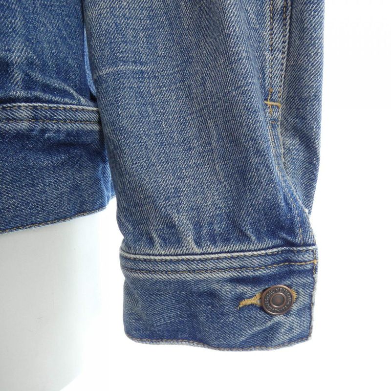 Celine Hooded Trucker Jacket 2q374930f Denim Jacket