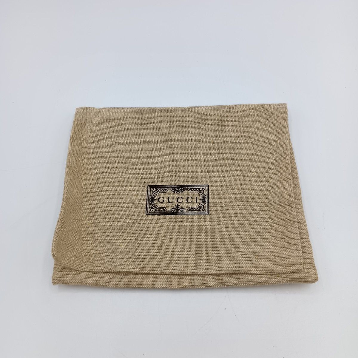 Gucci Embossed Logo Mini Wallet Trifold Wallet 731694 Ivory