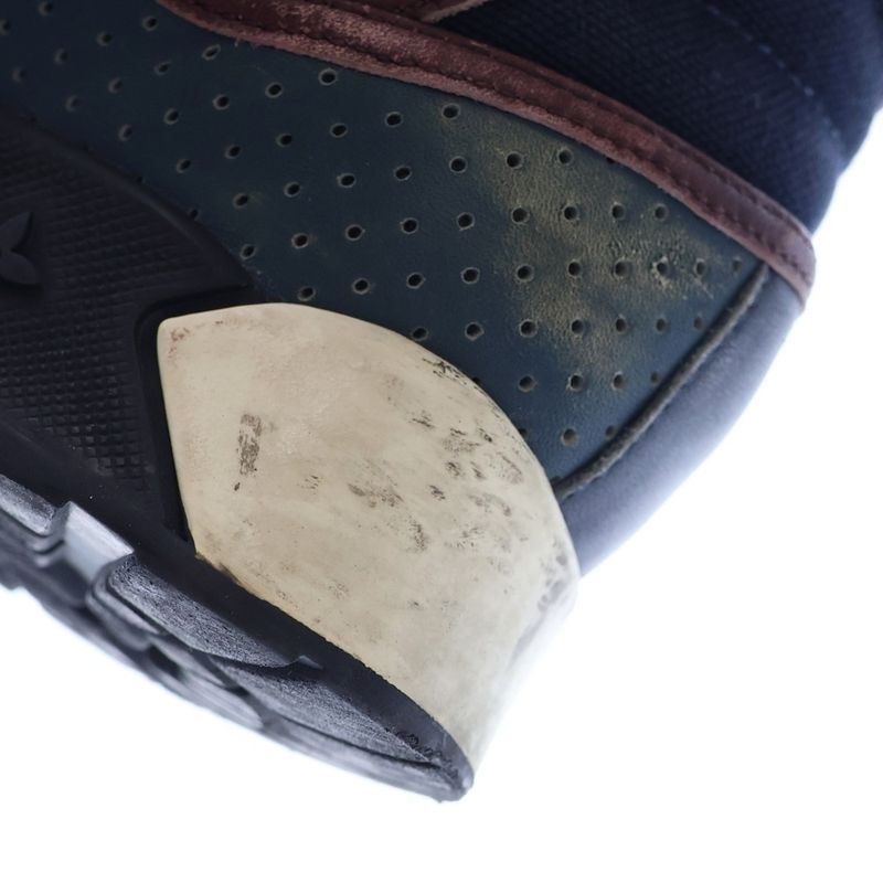 Louis Vuitton Monogram Suede Combi Leather Lace-Up High-Cut Shoes Sneakers