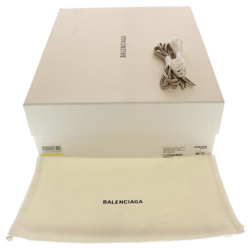 Balenciaga Track Trainers Track Trainers Low Cut Sneakers White Orange 542023