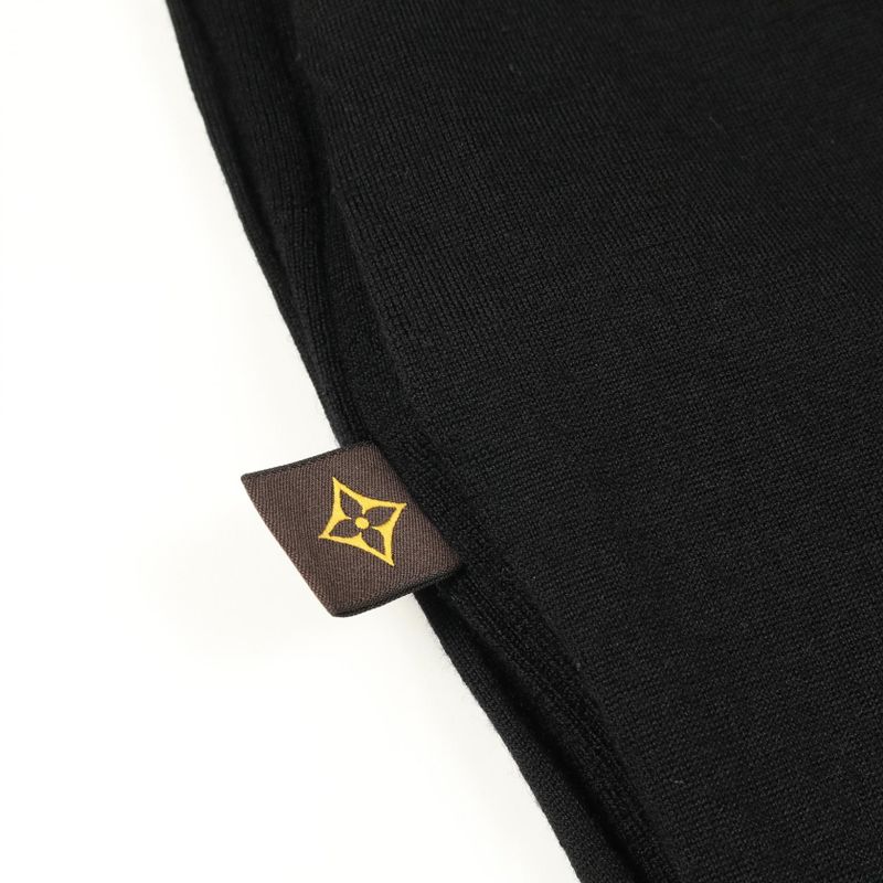 Louis Vuitton Dress Fokd21 Black Wool Sleeveless Dress Women Used a