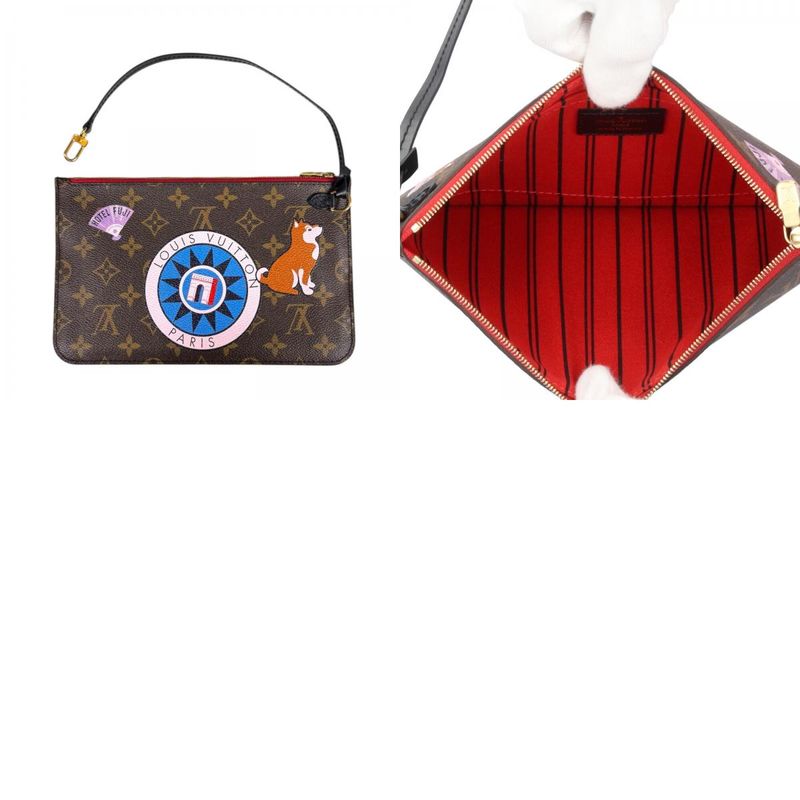 Louis Vuitton Neverfull MM My LV World Tour Monogram Tote Bag Monogram Canvas