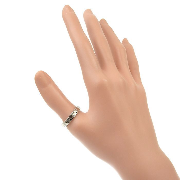 Cartier Happy Birthday Ring 18K White Gold 750 White Gold #60 Equivalent To