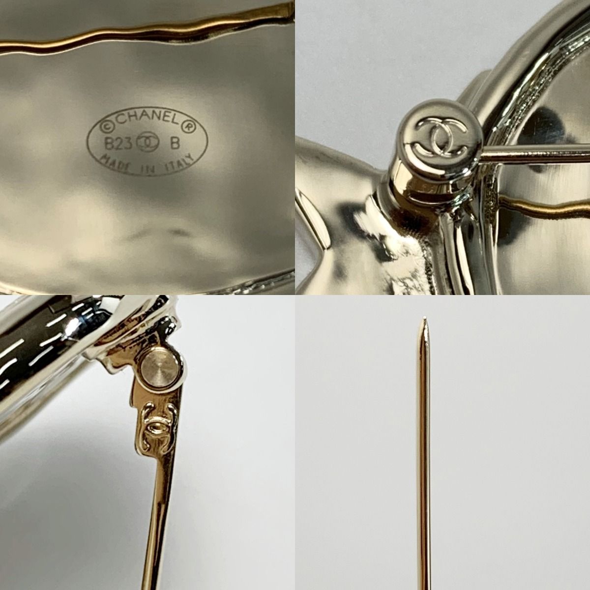 Chanel Star Coco Mark Brooch B23b Gold Plated