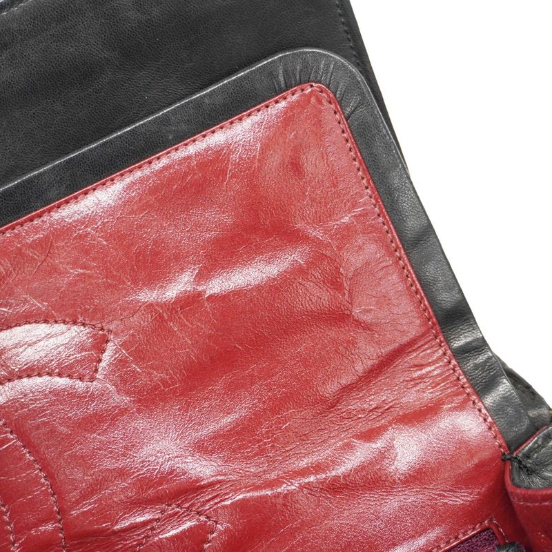 Chanel Shoulder Bag Matelasse Paris Limited Edition Lambskin Black Gold Silver