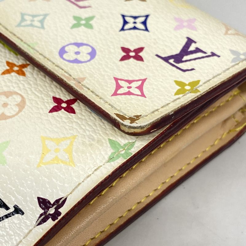 Louis Vuitton Long Wallet Monogram Multicolor Portefeuille Sarah M93532 Bronze