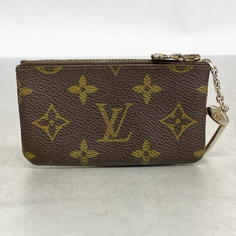 Louis Vuitton Coin Case Monogram Pochette Cles M62650 Brown Men Women Unisex