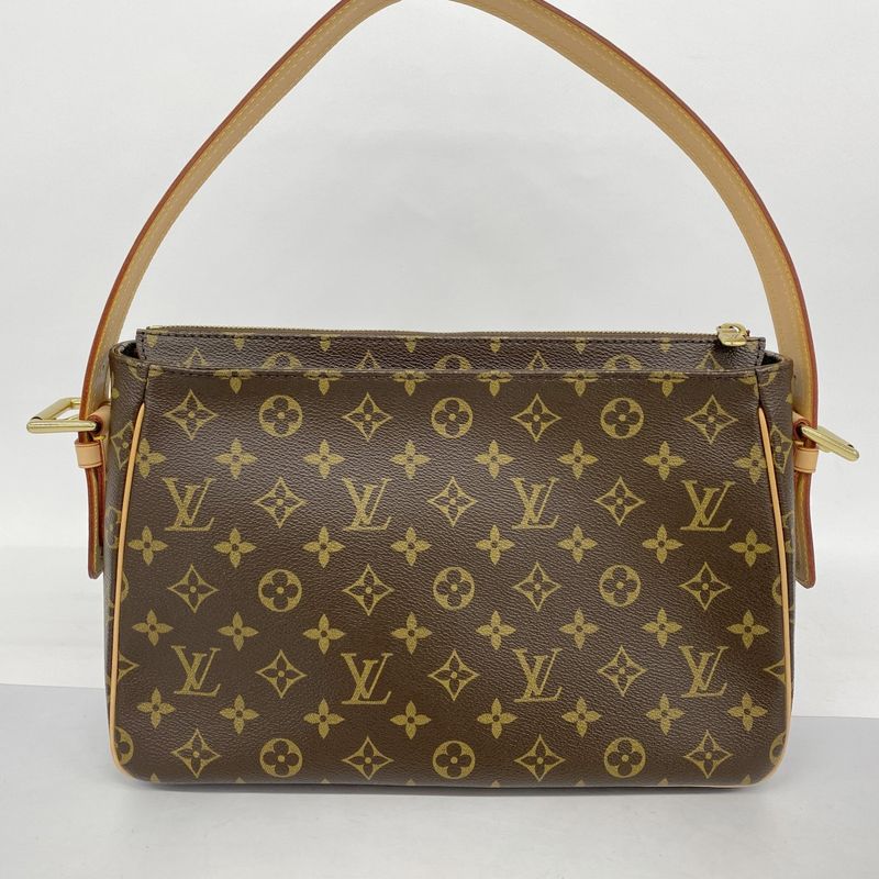 Louis Vuitton Shoulder Bag Monogram Vivacite GM M51163 Brown Ladies