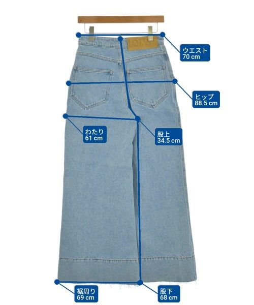 Loewe Denim Pants Women