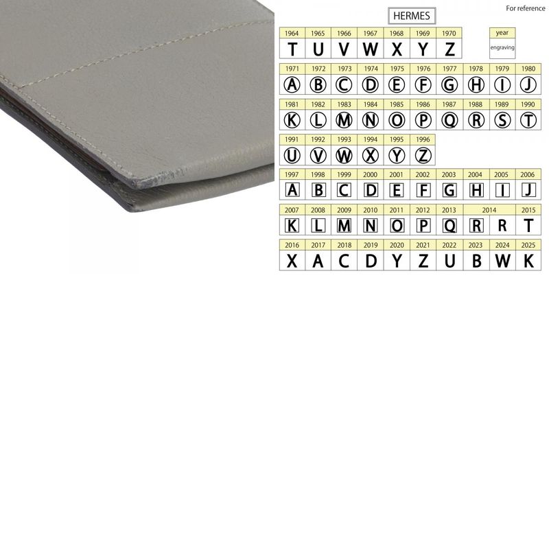 Hermes Open 24compact Bifold Wallet Chèvre Men's Hermes Preowned Hermes