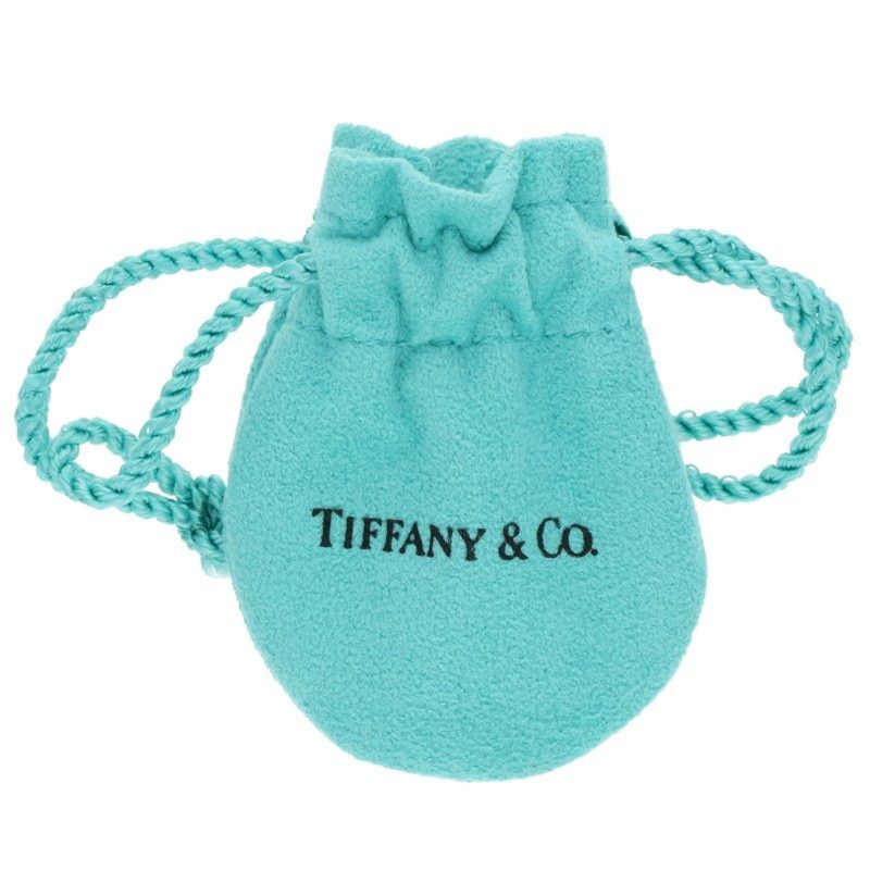 Tiffany & Co Elsa Peretti Stacking Silver 1 Emerald Ring Ladies 7.5