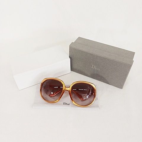 Christian DIOR Glossy1 Sunglasses Kids2 Brown AA