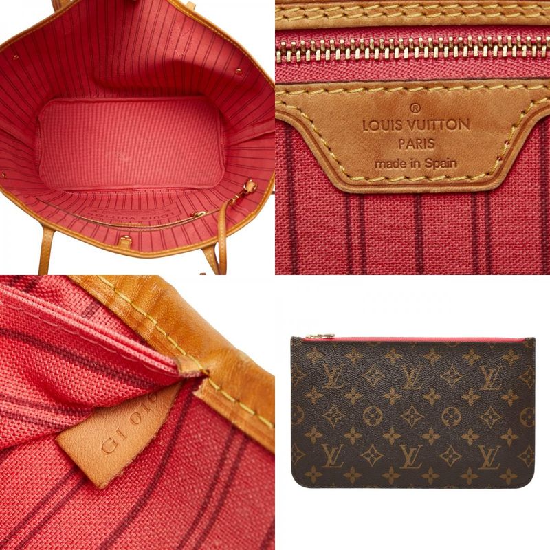 Louis Vuitton Monogram Ramage Neverfull MM Tote Handbag M41603 Brown Multicolor