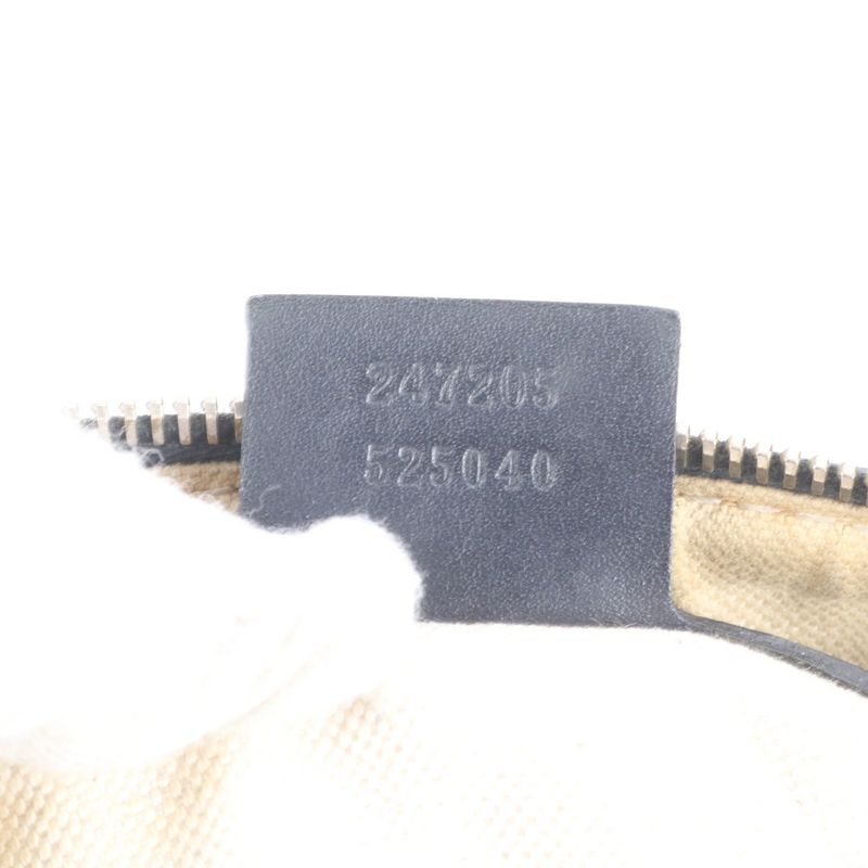 Gucci GG Canvas Leather 2WAY Shoulder Bag Mini Boston Crossbody 247205 Hand