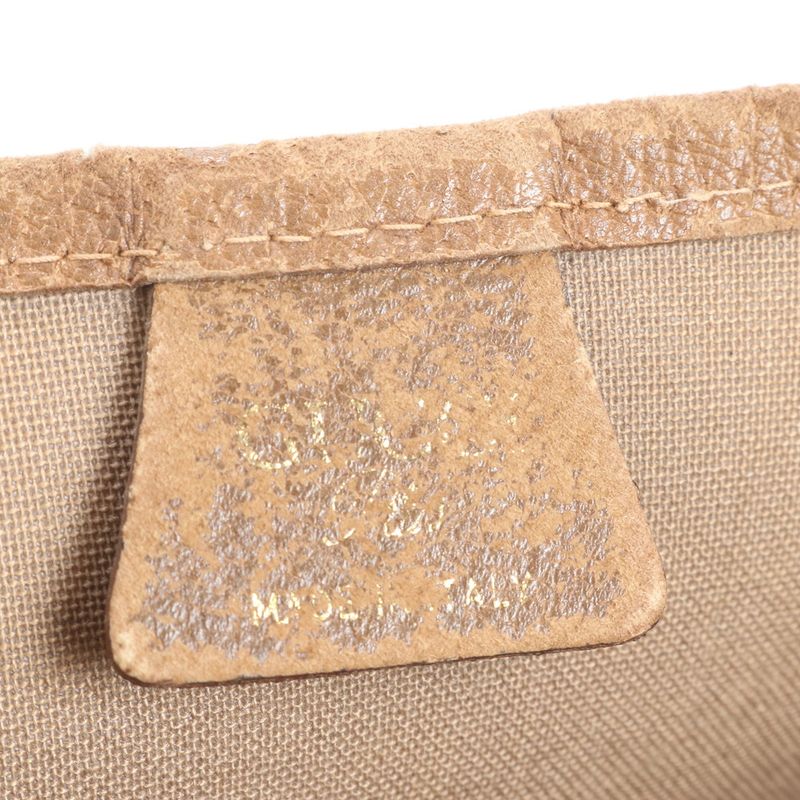 Vintage Old Gucci Plus Sherry Line Leather Tote Bag Shoulder A4 Ladies EUE