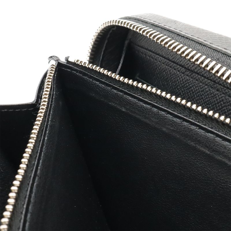 Louis Vuitton Taiga Zippy XL Round Zipper Long Wallet Travel Case Second Bag