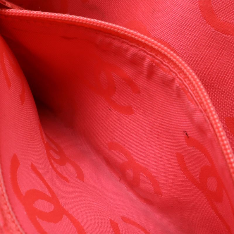 Chanel Cambon Line Coco Mark Accessory Pouch Shoulder Bag One Shoulder Leather