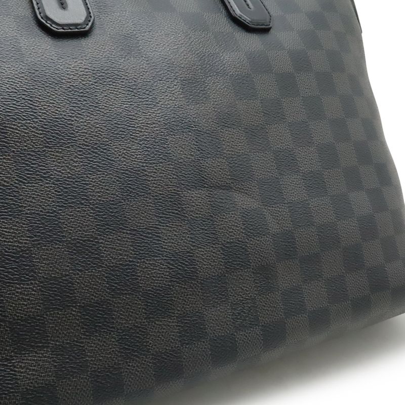 Louis Vuitton Damier Graphite 7dw Briefcase Business Bag Document Purse 2way