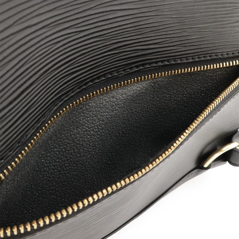 Louis Vuitton Epi Mabillon Backpack Sac Backpack Shoulder Bag Leather Noir