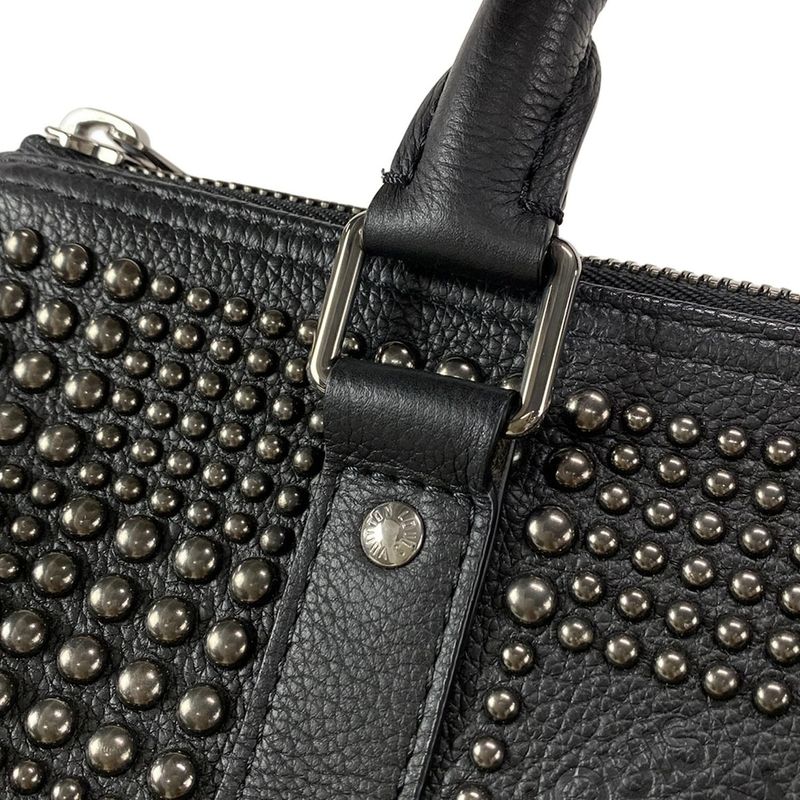 Louis Vuitton Handbag Men's Collection Keepall Bandoliere 25 M23794 Noir Black