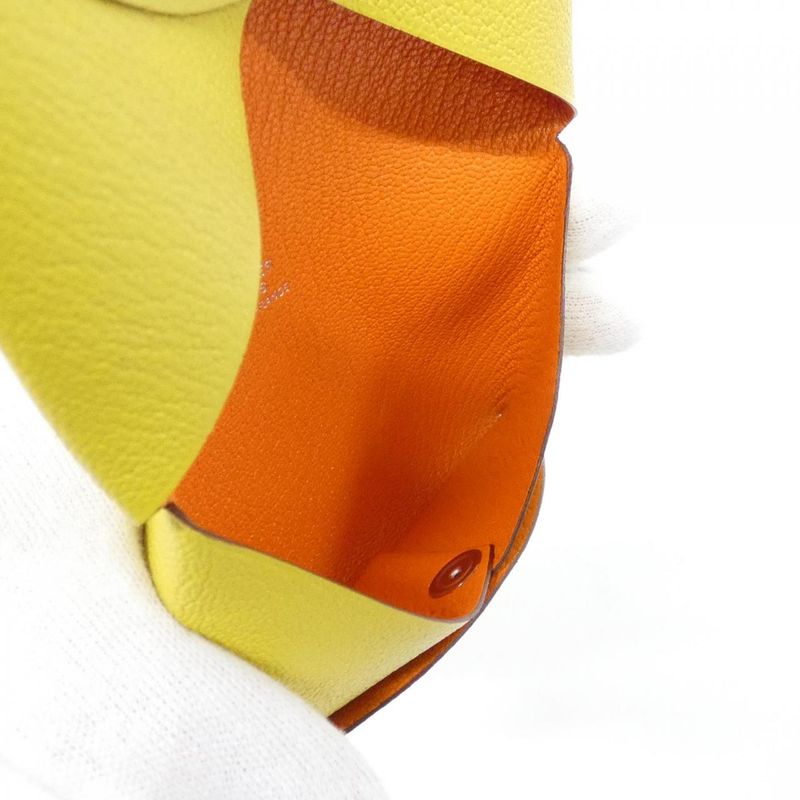 Hermes Calvi Verso 078476ck Card Case