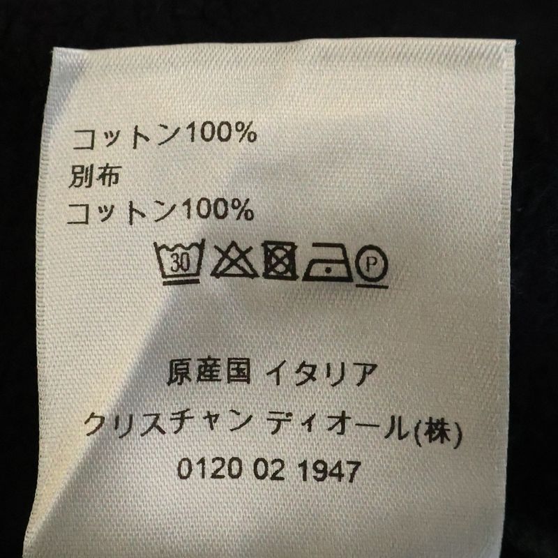 Dior 19ss X Kaw S Bee Embroidered Crewneck Sweatshirt Black 933j612a0531