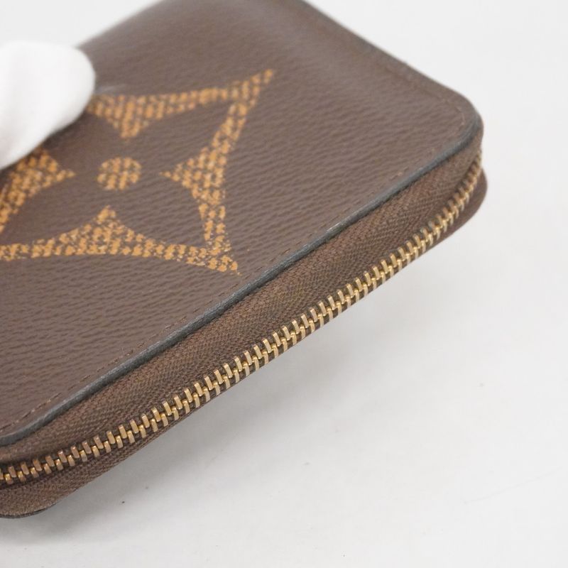Louis Vuitton Coin Case Monogram Giant Zippy Coin Purse M69354 Brown Men Women