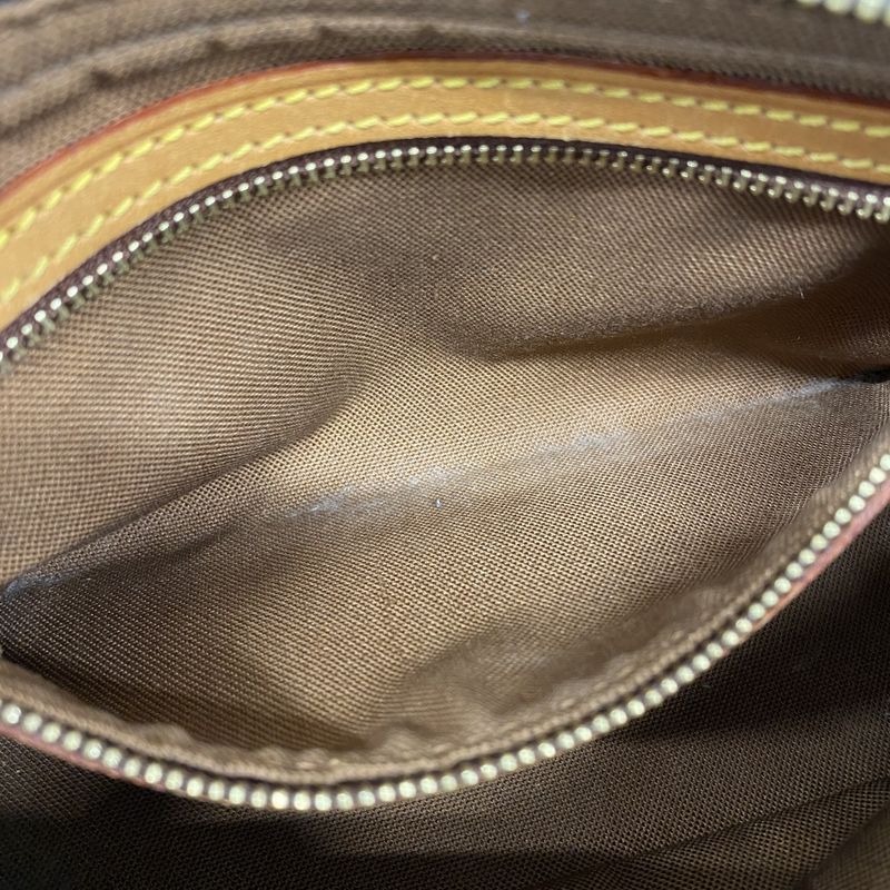 Louis Vuitton Shoulder Bag Monogram Trotter M51240 Brown Ladies