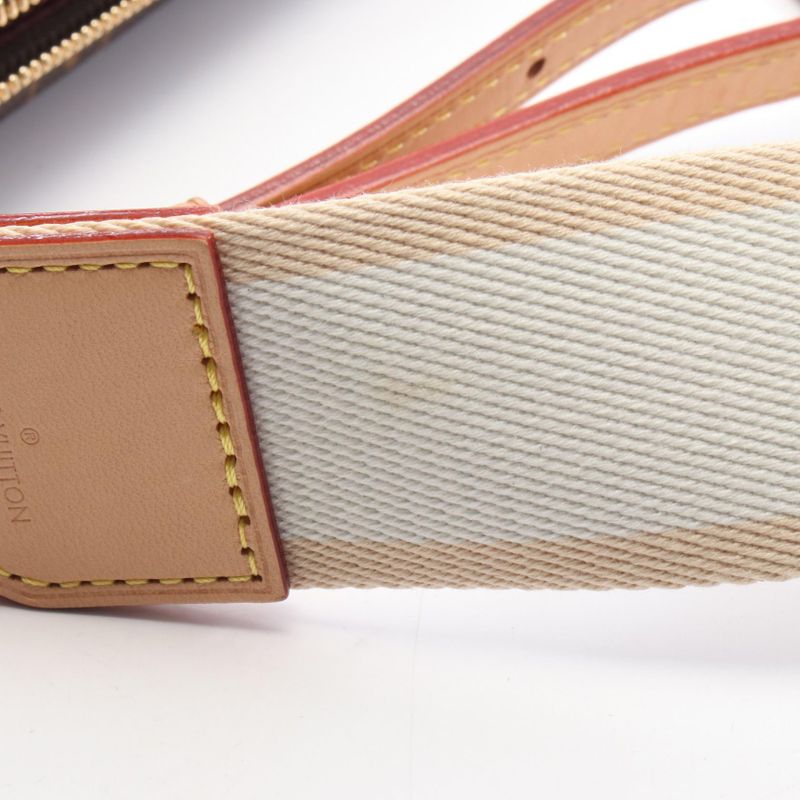 Louis Vuitton Shoulder Bag Vivacite Monogram M46999 PVC Coated Canvas Leather