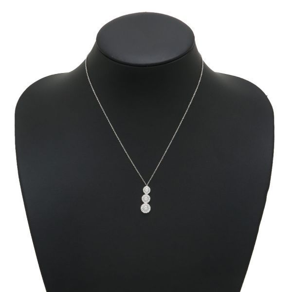 Tiffany & Co Sir Cles Dot Triple Drop Diamond Necklace