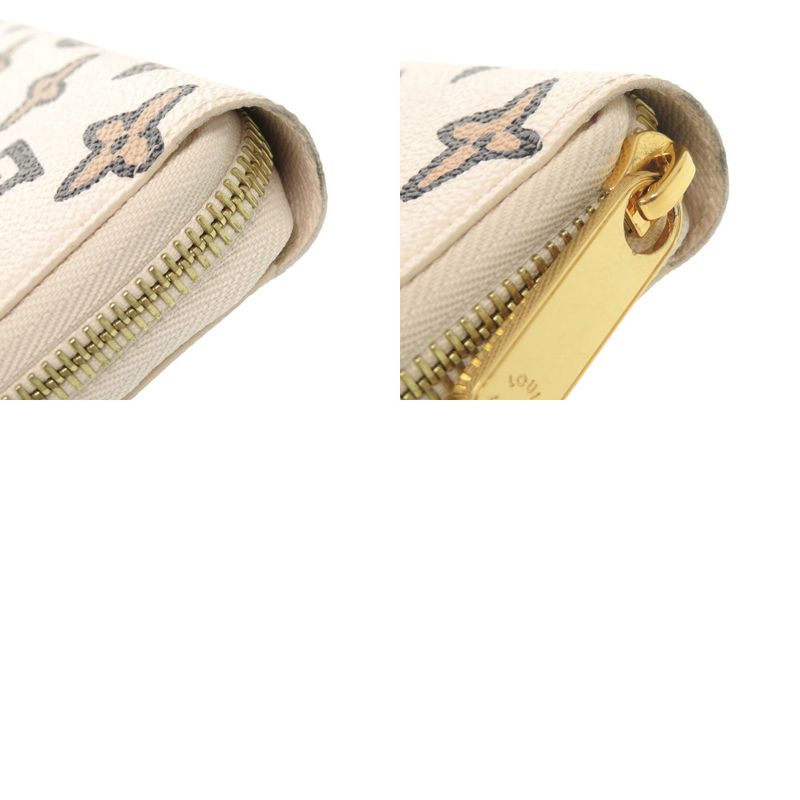 Louis Vuitton Zippy Wallet Monogram Wild at Heart M80676 Ic Clesme Round Zipper