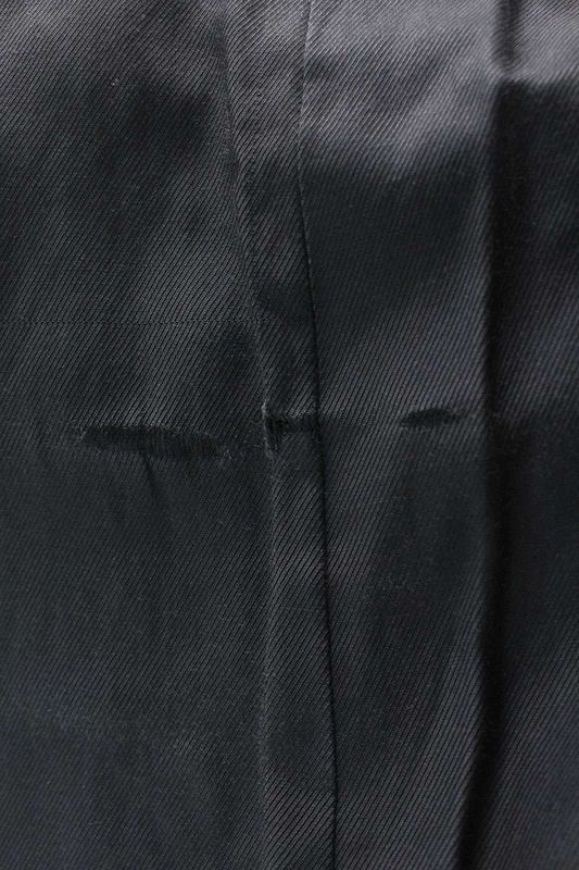 Dior Homme 05aw 5hf1039670 Glam Period Melton Wool Fitted Wing Coat Men's 42