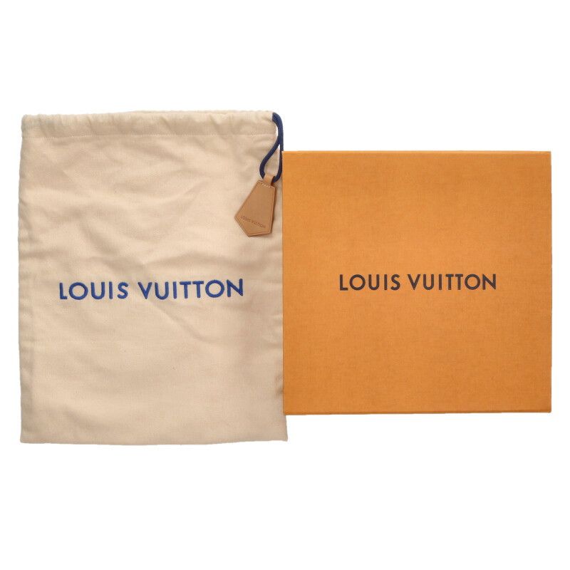 Louis Vuitton N98810 Sahara Twist PM Niloticus Leather Chain Shoulder Bag Men's